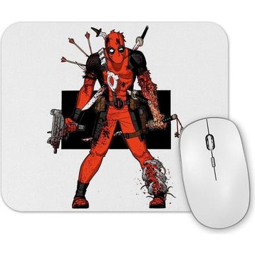 Baskı Dükkanı Deadpool Angry Mouse Pad