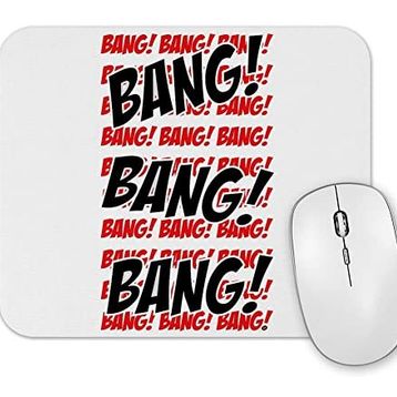 Baskı Dükkanı Deadpool Bang Bang Mouse Pad
