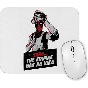 Baskı Dükkanı Deadpool Shhh Mouse Pad