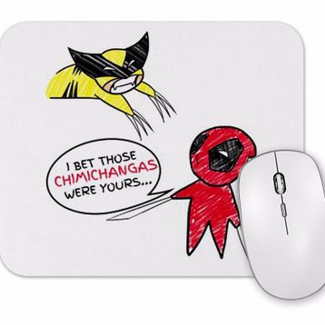 Baskı Dükkanı Deadpool Wolverine Marvel Mouse Pad