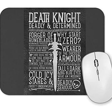 Baskı Dükkanı Death Knight Mouse Pad