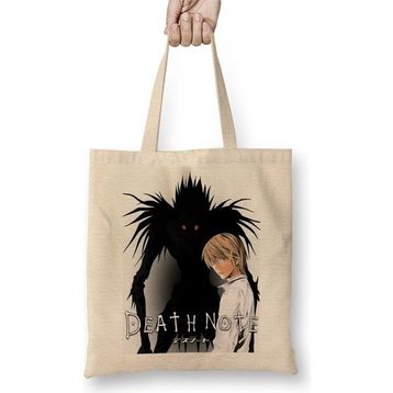 Baskı Dükkanı Death Note Kira Bez Çanta