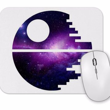 Baskı Dükkanı Death Star Mouse Pad
