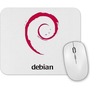 Baskı Dükkanı Debian Mouse Pad