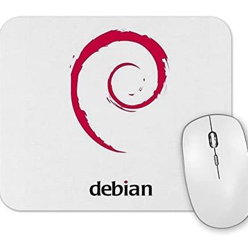 Baskı Dükkanı Debian Mouse Pad