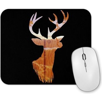 Baskı Dükkanı Deer Silhouette Mouse Pad
