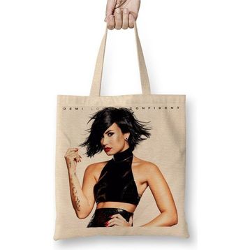 Baskı Dükkanı Demi Lovato Confident Bez Çanta