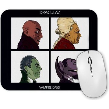 Baskı Dükkanı Demon Days Draculaz Vampire Days Mouse Pad