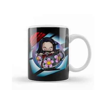 Baskı Dükkanı Demon Slaye Demon Tea Kupa