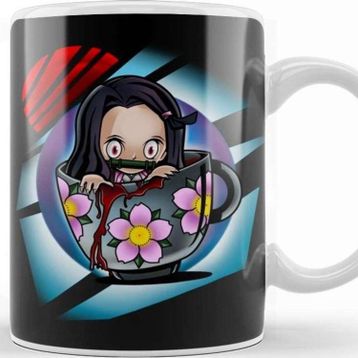 Baskı Dükkanı Demon Slaye Demon Tea Kupa