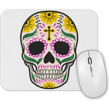 Baskı Dükkanı Desenli Kuru Kafa Mouse Pad