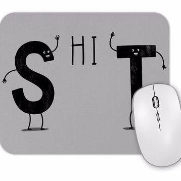 Baskı Dükkanı Deu Shit Mouse Pad