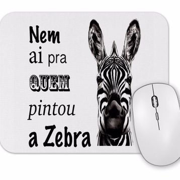 Baskı Dükkanı Deu Zebra Mouse Pad