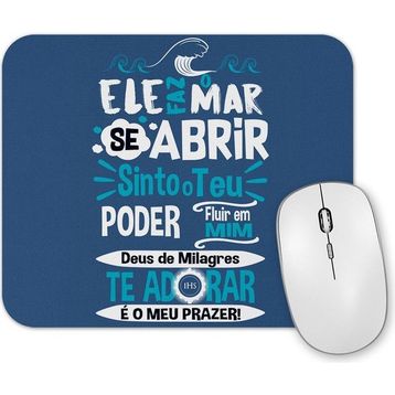 Baskı Dükkanı Deus De Milagres Mouse Pad