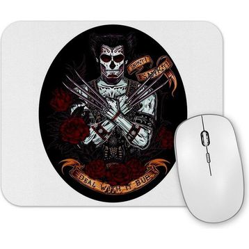 Baskı Dükkanı Dia Dos Mortos Wolverine Mouse Pad