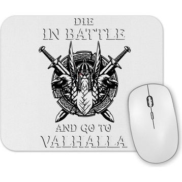 Baskı Dükkanı Die in Battle Mouse Pad