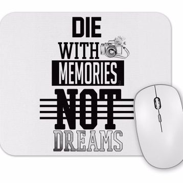 Baskı Dükkanı Die With Memories White Mouse Pad