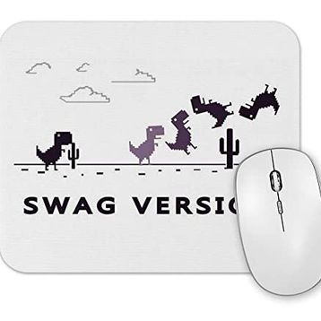 Baskı Dükkanı Dino Swag Version Mouse Pad