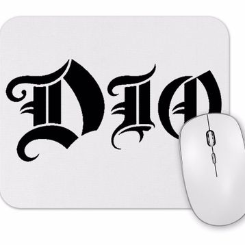 Baskı Dükkanı Dio Logo Rainbow Black Sabbath Iron Maiden Saxon Wasp Scorpions Accept Mouse Pad