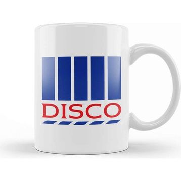 Baskı Dükkanı Disco Tesco Logo Kupa
