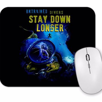 Baskı Dükkanı Diving Dalgıc Mouse Pad