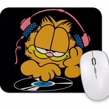Baskı Dükkanı Dj Garfield Mouse Pad