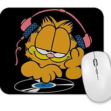 Baskı Dükkanı Dj Garfield Mouse Pad