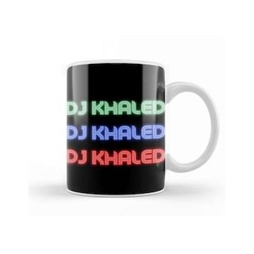 Baskı Dükkanı Dj Khaled Dj Khaled Dj Khaled Art Beyaz Porselen Kupa Bardak