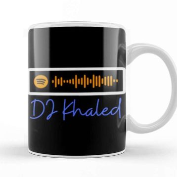 Baskı Dükkanı Dj Khaled Dj Khaled Dj Khaled Art Beyaz Porselen Kupa Bardak