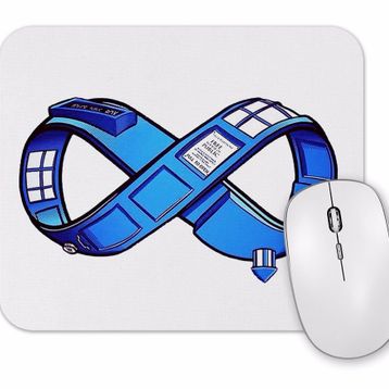 Baskı Dükkanı Doctor Who Endless Tardis Mouse Pad
