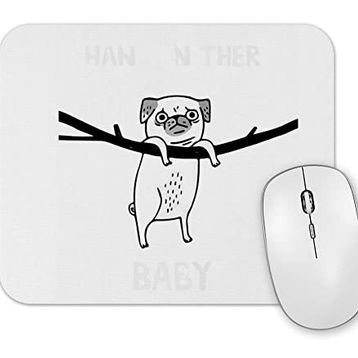 Baskı Dükkanı Dogs Pug Köpek Mouse Pad