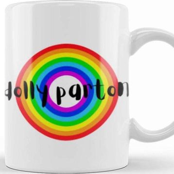 Baskı Dükkanı Dolly Parton Kupa Bardak
