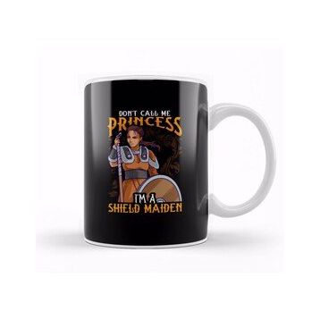 Baskı Dükkanı Don T Call Me Princess I M A Shield Maiden Viking Warrior Kupa Bardak