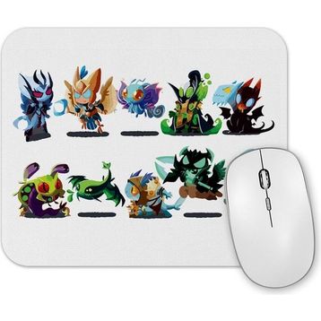 Baskı Dükkanı Dota 2 Heroes Cartoons Mouse Pad