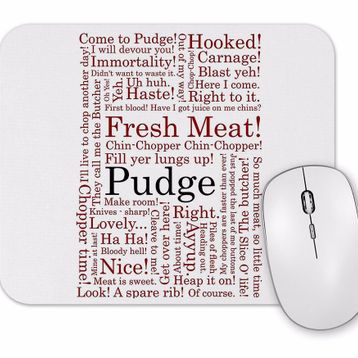 Baskı Dükkanı Dota 2 Pudge Typography Pudge Mouse Pad
