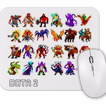 Baskı Dükkanı Dota 8bits Mouse Pad
