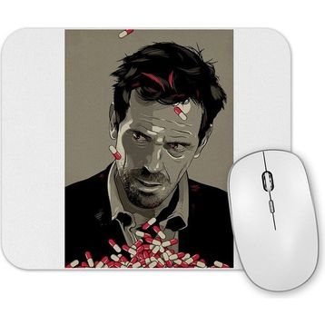 Baskı Dükkanı Doutor House Mouse Pad