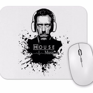 Baskı Dükkanı Dr House Music Mouse Pad