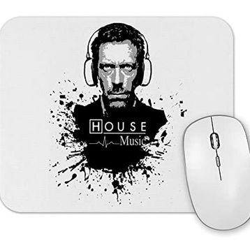 Baskı Dükkanı Dr House Music Mouse Pad
