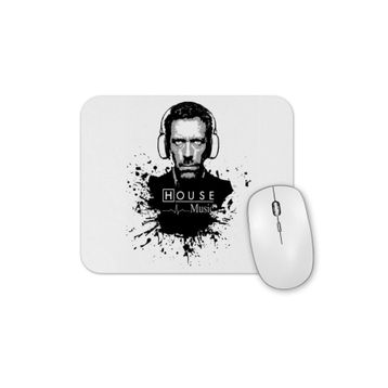 Baskı Dükkanı Dr House Music Mouse Pad