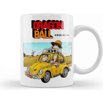 Baskı Dükkanı Dragon Ball Porselen Beyaz Kupa Bardak