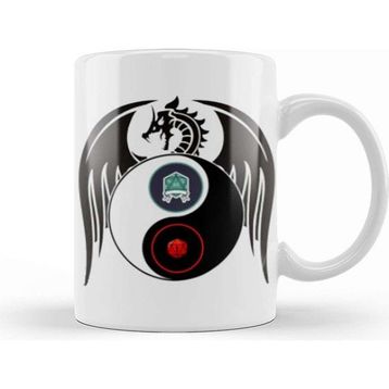 Baskı Dükkanı Dragon Dndnd Kung Fu Kupa