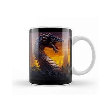 Baskı Dükkanı Dragon The Blue Wurm Kupa
