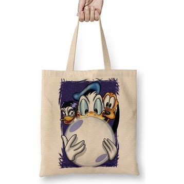 Baskı Dükkanı Duck Adventures Bez Kadın Günlük Çanta
