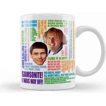 Baskı Dükkanı Dumb And Dumber Quotes 01 Kupa