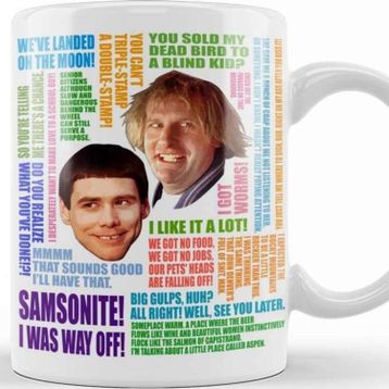 Baskı Dükkanı Dumb And Dumber Quotes 01 Kupa