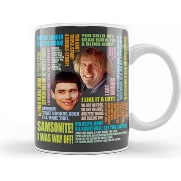 Baskı Dükkanı Dumb and Dumber Quotes 02 Kupa