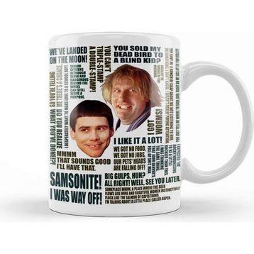 Baskı Dükkanı Dumb And Dumber Quotes Kupa