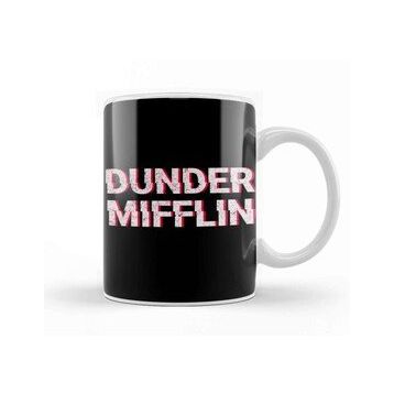 Baskı Dükkanı Dunder Mifflin Glitch Kupa