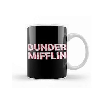 Baskı Dükkanı Dunder Mifflin Glitch Kupa